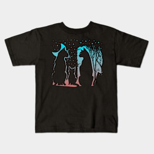 The Cats Shadows Kids T-Shirt